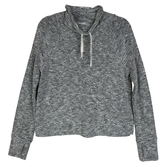 OFFLINE by Aerie Tops - OFFLINE By Aerie Sweatshirt Womens Small Gray Cowl Neck Knit Pullover Pockets